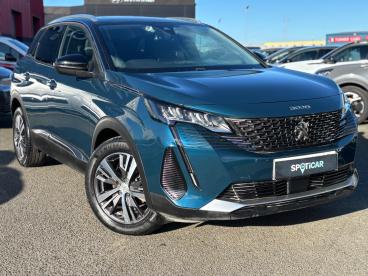 SPOTICAR Peugeot 3008 1.2 Puretech Allure Premium + Euro 6 (s/s) 5dr Used Car - Suv Petrol Blue - Eglinton - 1200570399_2