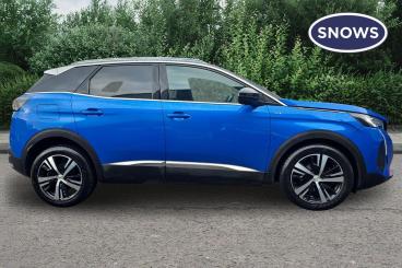 SPOTICAR Peugeot 3008 1.2 Puretech Gt Eat Euro 6 (s/s) 5dr Used Car - Suv Petrol Blue - Romsey - 1200572094_5