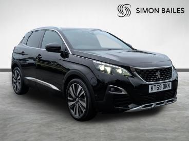 SPOTICAR Peugeot 3008 1.2 Puretech Gt Line Premium Euro 6 (s/s) 5dr Used Car - Suv Petrol Black - Northallerton - 1200575143_1