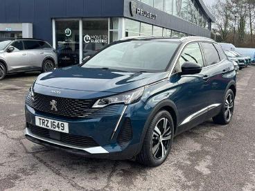 SPOTICAR Peugeot 3008 1.6 13.2kwh Gt E-eat Euro 6 (s/s) 5dr Used Car - Suv Plug-in Hybrid Blue - Southampton - 1200575735_3