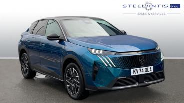 SPOTICAR Peugeot 3008 1.2 Hybrid Gt E-dsc6 Euro 6 (s/s) 5dr Used Car - Suv Hybrid Blue - Sheffield - 1200577181_1