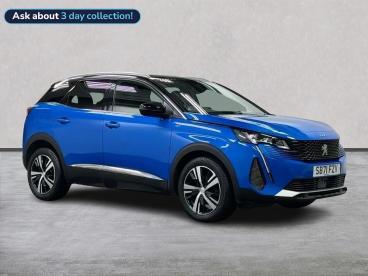 SPOTICAR Peugeot 3008 1.2 Puretech Gt Eat Euro 6 (s/s) 5dr Used Car - Suv Petrol Blue - Belfast - 1200577510_1