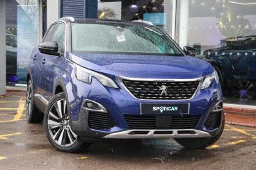 SPOTICAR Peugeot 3008 1.5 Bluehdi Gt Line Premium Eat Euro 6 (s/s) 5dr Used Car - Suv Diesel Blue - Bulkington - 1200577515_1