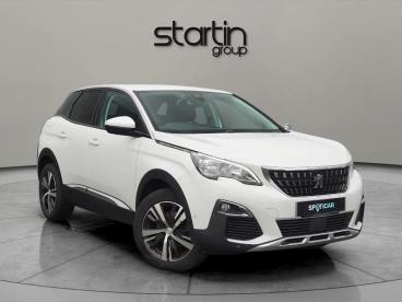 SPOTICAR Peugeot 3008 1.2 Puretech Allure Euro 6 (s/s) 5dr Used Car - Suv Petrol White - Worcester - 1200577646_1