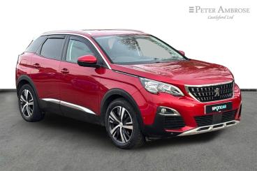 SPOTICAR Peugeot 3008 1.5 Bluehdi Allure Euro 6 (s/s) 5dr Used Car - Suv Diesel Red - Castleford - 1200578128_1