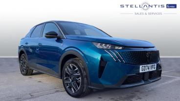 SPOTICAR Peugeot 3008 1.2 Hybrid Gt E-dsc6 Euro 6 (s/s) 5dr Used Car - Suv Hybrid Blue - Preston - 1200579202_1