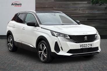 SPOTICAR Peugeot 3008 1.2 Puretech Gt Euro 6 (s/s) 5dr Used Car - Suv Petrol White - Wrexham - 1200584409_1