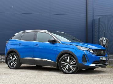 SPOTICAR Peugeot 3008 1.2 Puretech Gt Premium Eat Euro 6 (s/s) 5dr Used Car - Suv Petrol Blue - Crewe - 1200584472_1