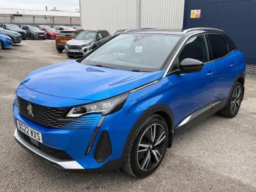 SPOTICAR Peugeot 3008 1.2 Puretech Gt Premium Eat Euro 6 (s/s) 5dr Used Car - Suv Petrol Blue - Crewe - 1200584472_5