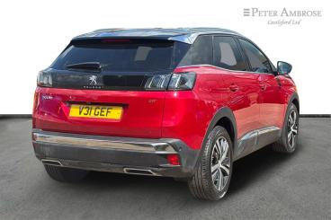 SPOTICAR Peugeot 3008 1.5 Bluehdi Gt Eat Euro 6 (s/s) 5dr Used Car - Suv Diesel Red - Castleford - 1200594426_3
