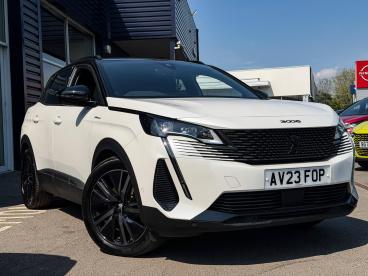 SPOTICAR Peugeot 3008 1.6 13.2kwh Gt E-eat 4wd Euro 6 (s/s) 5dr Used Car - Suv Plug-in Hybrid White - Leamington - 1200597368_1