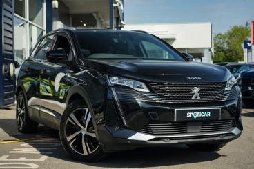SPOTICAR Peugeot 3008 1.6 13.2kwh Gt E-eat 4wd Euro 6 (s/s) 5dr Used Car - Suv Plug-in Hybrid Black - Leamington - 1200597682_1