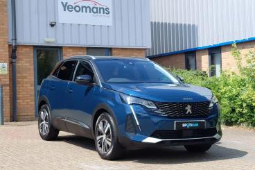 SPOTICAR Peugeot 3008 1.5 Bluehdi Allure Premium + Euro 6 (s/s) 5dr Used Car - Suv Diesel Blue - Fareham - 1200599581_1