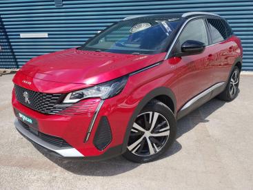 SPOTICAR Peugeot 3008 1.2 Puretech Gt Eat Euro 6 (s/s) 5dr Used Car - Suv Petrol Red - Barrow In Furness - 1200600451_3