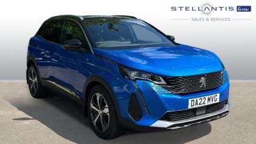SPOTICAR Peugeot 3008 1.2 Puretech Gt Premium Eat Euro 6 (s/s) 5dr Used Car - Suv Petrol Blue - Godalming - 1200601152_1