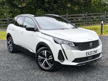 SPOTICAR Peugeot 3008 1.5 Bluehdi Gt Euro 6 (s/s) 5dr Used Car - Suv Diesel White - County Antrim - 1200605056_1