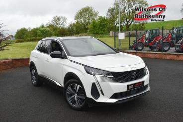 SPOTICAR Peugeot 3008 1.6 12.4kwh Allure E-eat Euro 6 (s/s) 5dr Used Car - Suv Plug-in Hybrid White - Ballymena County Antrim - 1200605248_1