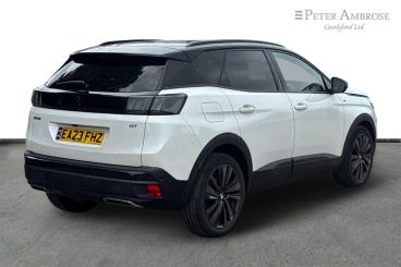SPOTICAR Peugeot 3008 1.2 Puretech Gt Eat Euro 6 (s/s) 5dr Used Car - Suv Petrol White - Castleford - 1200605382_3