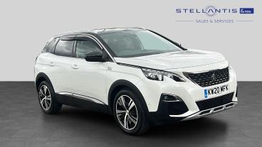 SPOTICAR Peugeot 3008 1.6 13.2kwh Gt Line E-eat Euro 6 (s/s) 5dr Used Car - Suv Plug-in Hybrid White - Chingford - 1200607792_1