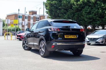 SPOTICAR Peugeot 3008 1.5 Bluehdi Gt Eat Euro 6 (s/s) 5dr Used Car - Suv Diesel Black - Hinckley - 1200607807_2