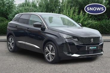 SPOTICAR Peugeot 3008 1.2 Puretech Allure Euro 6 (s/s) 5dr Used Car - Suv Petrol Black - Newbury - 1200608110_1