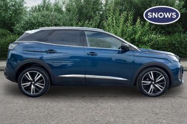 SPOTICAR Peugeot 3008 1.5 Bluehdi Gt Premium Eat Euro 6 (s/s) 5dr Used Car - Suv Diesel Blue - Chichester - 1200608186_4