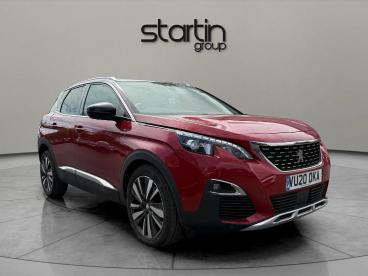 SPOTICAR Peugeot 3008 1.2 Puretech Gt Line Premium Eat Euro 6 (s/s) 5dr Used Car - Suv Petrol Red - Redditch - 1200608571_1