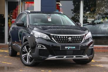 SPOTICAR Peugeot 3008 1.2 Puretech Allure Euro 6 (s/s) 5dr Used Car - Suv Petrol Black - Bulkington - 1200609198_1