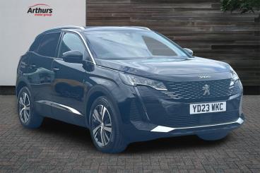 SPOTICAR Peugeot 3008 1.2 Puretech Allure Premium + Eat Euro 6 (s/s) 5dr Used Car - Suv Petrol Black - Wrexham - 1200610346_1