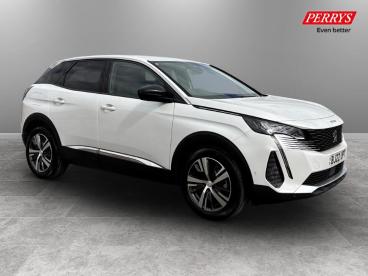 SPOTICAR Peugeot 3008 1.5 Bluehdi Allure Eat Euro 6 (s/s) 5dr Used Car - Suv Diesel White - Barnsley - 1200610581_1