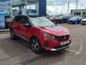 SPOTICAR Peugeot 3008 1.5 Bluehdi Gt Eat Euro 6 (s/s) 5dr Used Car - Suv Diesel Red - Moray - 1200612947_1