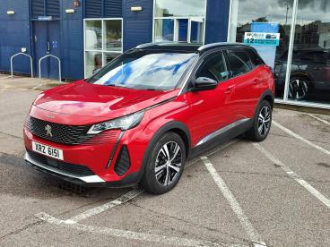 SPOTICAR Peugeot 3008 1.5 Bluehdi Gt Eat Euro 6 (s/s) 5dr Used Car - Suv Diesel Red - Moray - 1200612947_3