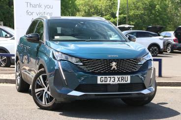 SPOTICAR Peugeot 3008 1.2 Puretech Allure Eat Euro 6 (s/s) 5dr Used Car - Suv Petrol Blue - Walsall - 1200614251_1