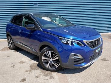SPOTICAR Peugeot 3008 1.5 Bluehdi Gt Line Eat Euro 6 (s/s) 5dr Used Car - Suv Diesel Blue - Barrow In Furness - 1200614623_1