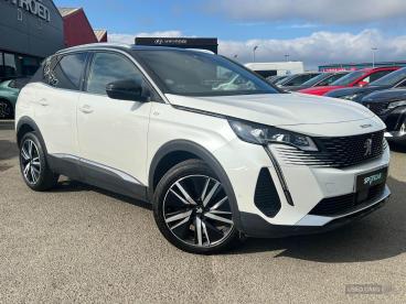 SPOTICAR Peugeot 3008 1.2 Puretech Gt Premium Eat Euro 6 (s/s) 5dr Used Car - Suv Petrol White - Eglinton - 1200616628_1