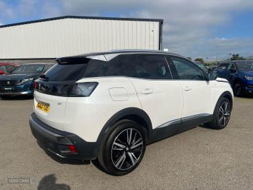 SPOTICAR Peugeot 3008 1.2 Puretech Gt Premium Eat Euro 6 (s/s) 5dr Used Car - Suv Petrol White - Eglinton - 1200616628_3
