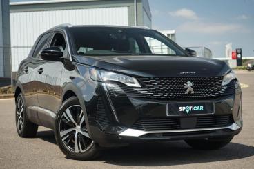 SPOTICAR Peugeot 3008 1.2 Puretech Gt Euro 6 (s/s) 5dr Used Car - Suv Petrol Black - Bromsgrove - 1200617100_1