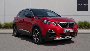 SPOTICAR Peugeot 3008 1.2 Puretech Gt Line Premium Eat Euro 6 (s/s) 5dr Used Car - Suv Petrol Red - Letchworth - 1200617528_1