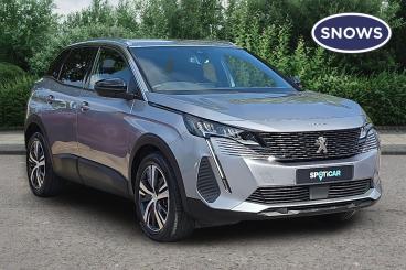 SPOTICAR Peugeot 3008 1.2 Puretech Active Premium + Eat Euro 6 (s/s) 5dr Used Car - Suv Petrol Grey - Basingstoke - 1200618048_1