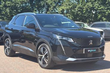 SPOTICAR Peugeot 3008 1.2 Puretech Gt Eat Euro 6 (s/s) 5dr Used Car - Suv Petrol Black - Worthing - 1200624251_1
