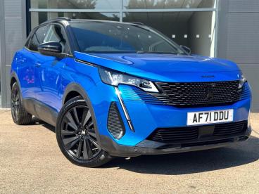 SPOTICAR Peugeot 3008 1.5 Bluehdi Gt Premium Eat Euro 6 (s/s) 5dr Used Car - Suv Diesel Blue - Bury St. Edmunds - 1200625999_2