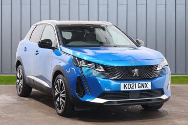 SPOTICAR Peugeot 3008 1.2 Puretech Gt Premium Eat Euro 6 (s/s) 5dr Used Car - Suv Petrol Blue - Weston-super-mare - 1200626237_1