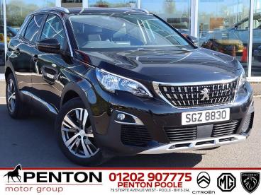 SPOTICAR Peugeot 3008 1.2 Puretech Allure Euro 6 (s/s) 5dr Used Car - Suv Petrol Black - Poole - 1200628698_1