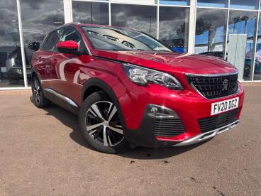 SPOTICAR Peugeot 3008 1.2 Puretech Allure Euro 6 (s/s) 5dr Used Car - Suv Petrol Red - Boston - 1200629939_1