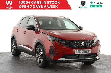 SPOTICAR Peugeot 3008 1.2 Puretech Allure Premium Euro 6 (s/s) 5dr Used Car - Suv Petrol Red - Epsom - 1200631148_1