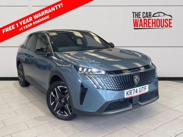 SPOTICAR Peugeot 3008 1.2 Gt E-dsc6 Euro 6 (s/s) 5dr Used Car - Suv Hybrid Blue - Bridgend - 1200633213_1