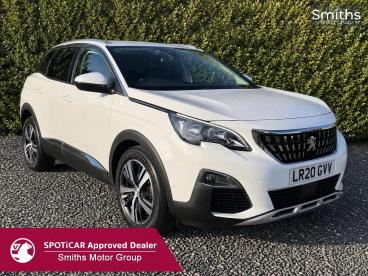 SPOTICAR Peugeot 3008 1.2 Puretech Allure Eat Euro 6 (s/s) 5dr Used Car - Suv Petrol White - Peterborough - 1200634205_1