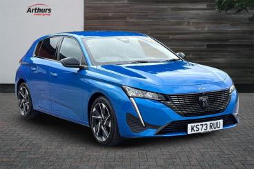 SPOTICAR Peugeot 308 1.2 Puretech Allure Premium Eat Euro 6 (s/s) 5dr Used Car - Saloon Petrol Blue - Wrexham - 1200544436_1