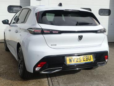 SPOTICAR Peugeot 308 1.2 Hybrid Allure E-dsc6 Euro 6 (s/s) 5dr Used Car - Saloon Hybrid White - Devizes - 1200552186_3