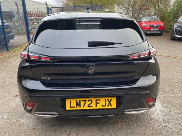 SPOTICAR Peugeot 308 1.2 Puretech Allure Premium Eat Euro 6 (s/s) 5dr Used Car - Saloon Petrol Black - Crewe - 1200560734_5
